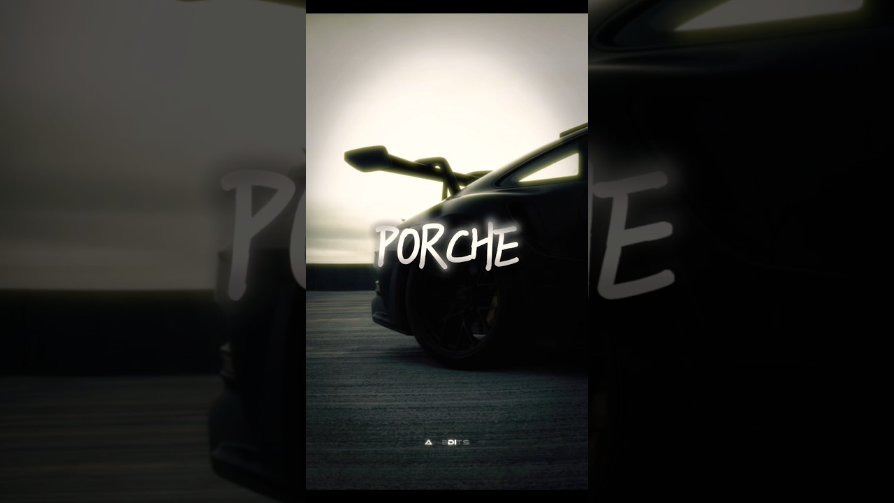 PORSCHE !!! 🖤