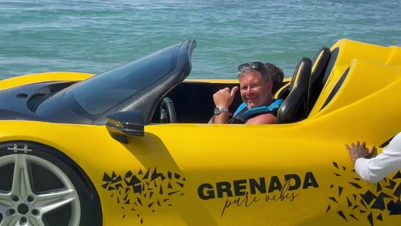 Grenada Grand Anse - Boys on Toys P&O Arvia