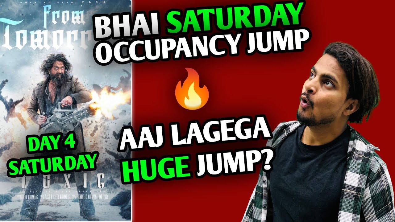 Toxic Movie Day 4 Shocking Hindi Morning Audience Occupancy | Toxic Day 4 Box Office Collection