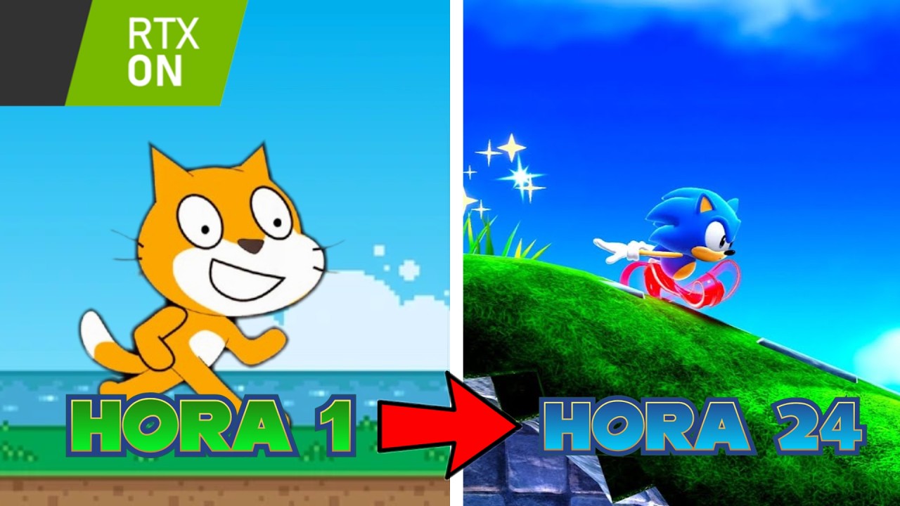 🔥HICE UN VIDEOJUEGO DE SONIC EN SCRATCH EN 24 HORAS🔥