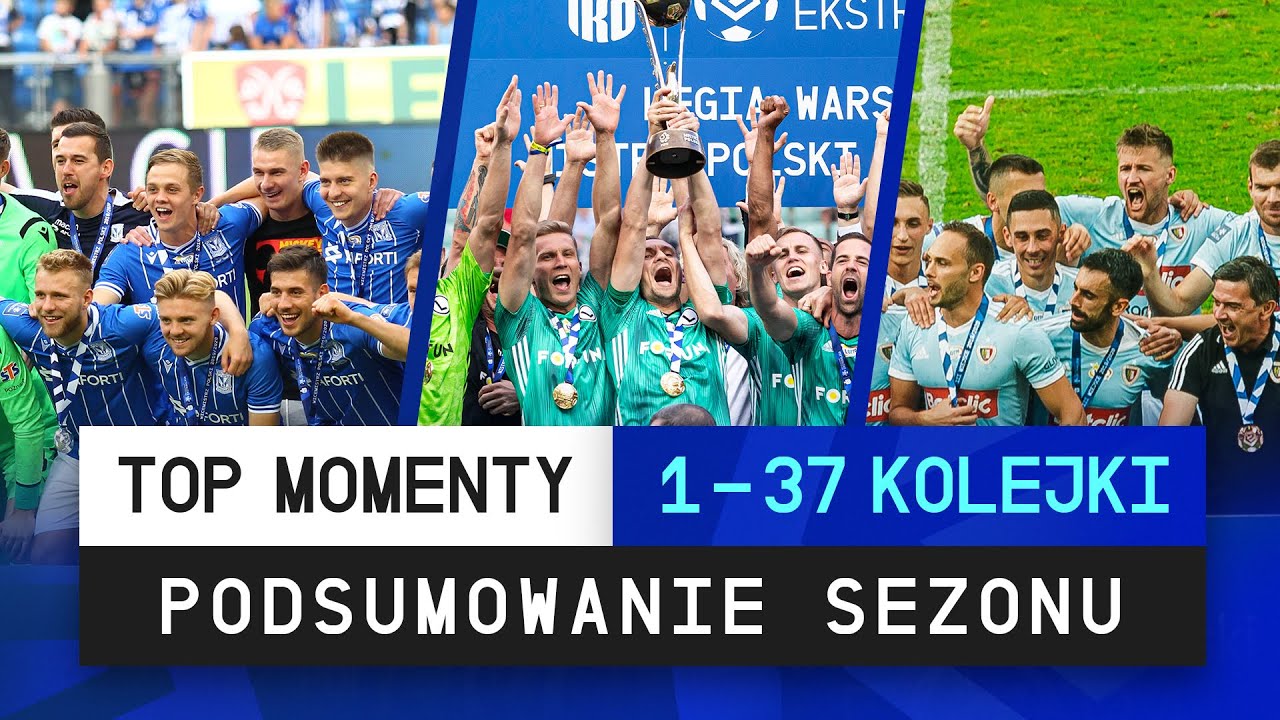 TOP MOMENTY 1 - 37 | Podsumowanie Sezonu | Ekstraklasa | 2019/20 [komentarz]
