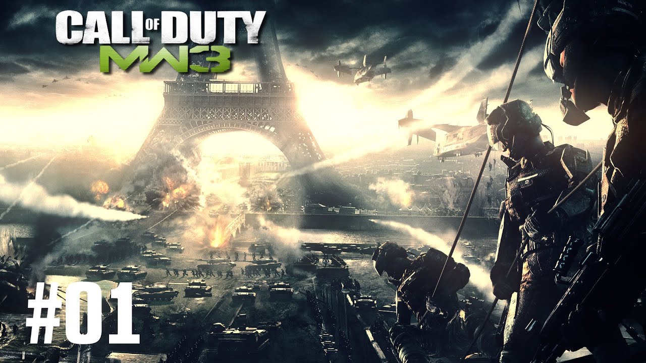 Call of Duty Modern Warfare 3 (2011) Прохождение Без Комментариев #1: Чёрный Вторник