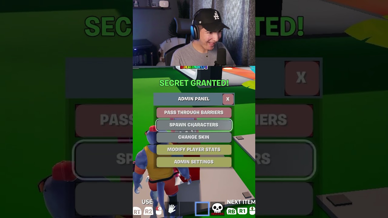 I leaked ADMIN HACKS on Steal The Brainrot💀 #fortnite #fyp #stealabrainrot #viral #fortnitebr