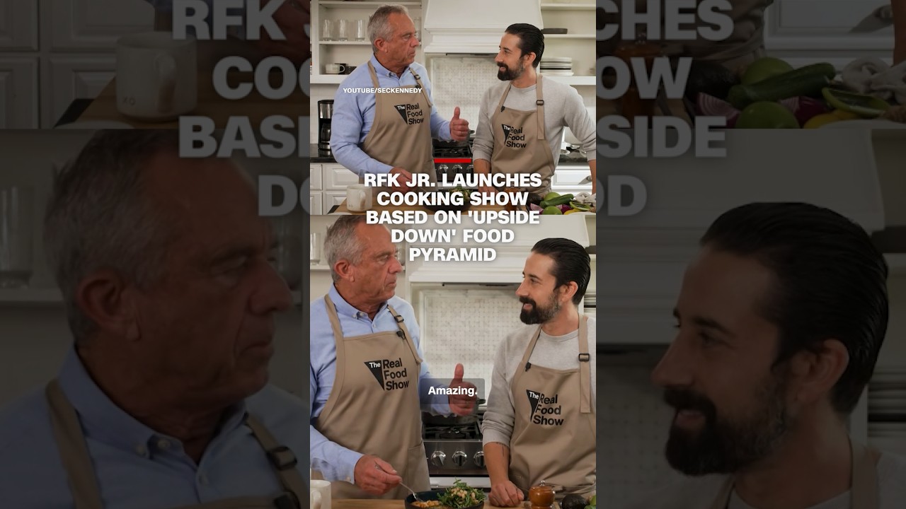 RFK Jr. launches cooking show based on 'upside down' food pyramid
