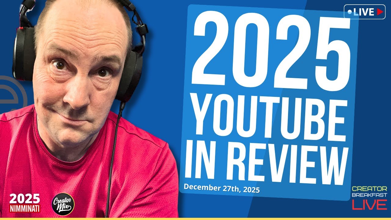 Let's Wrap 2025 with A Stream! - Creator Breakfast LIVE