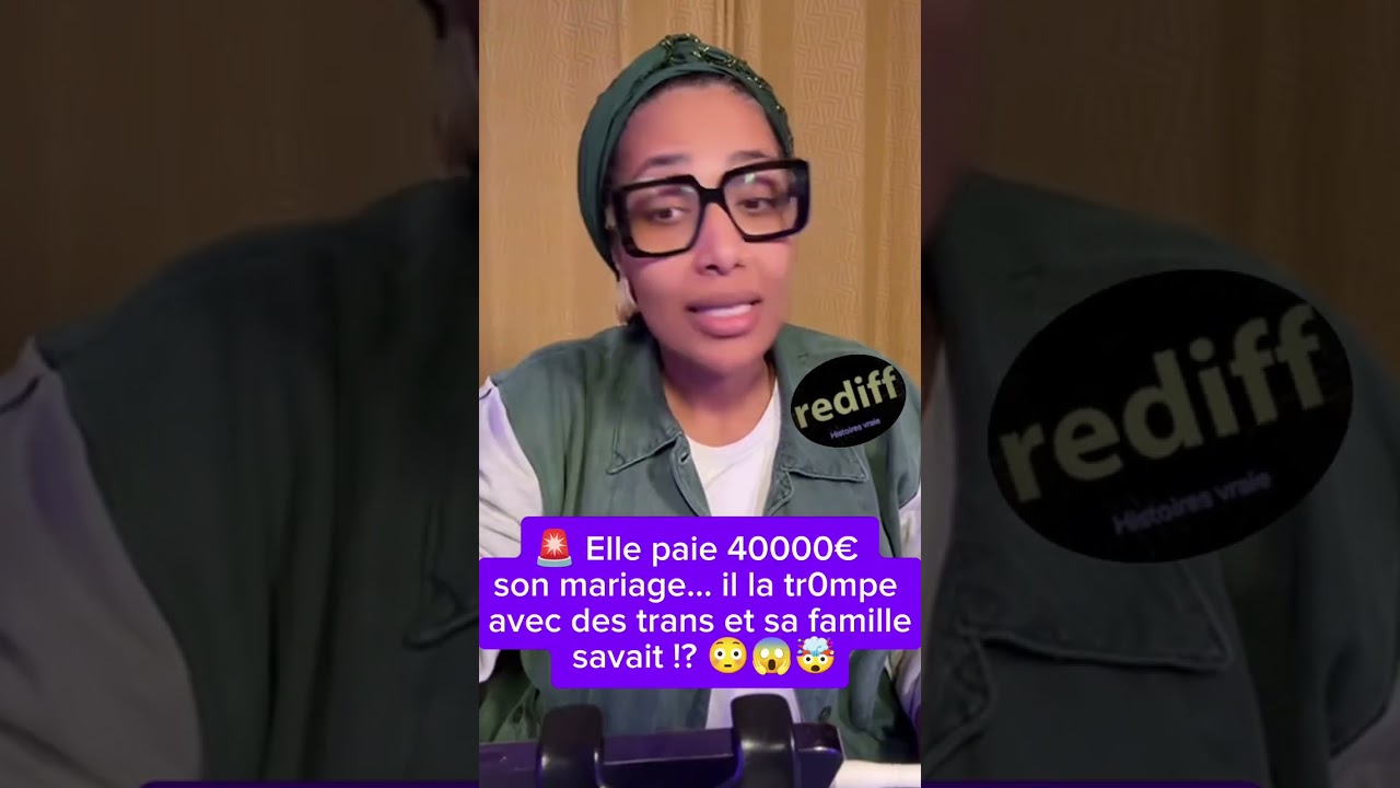 470. 🚨 Il la tr0mpe avec des trans et sa famille savait !? Elle à payé 40000€ son mariage...  😳😱🤯