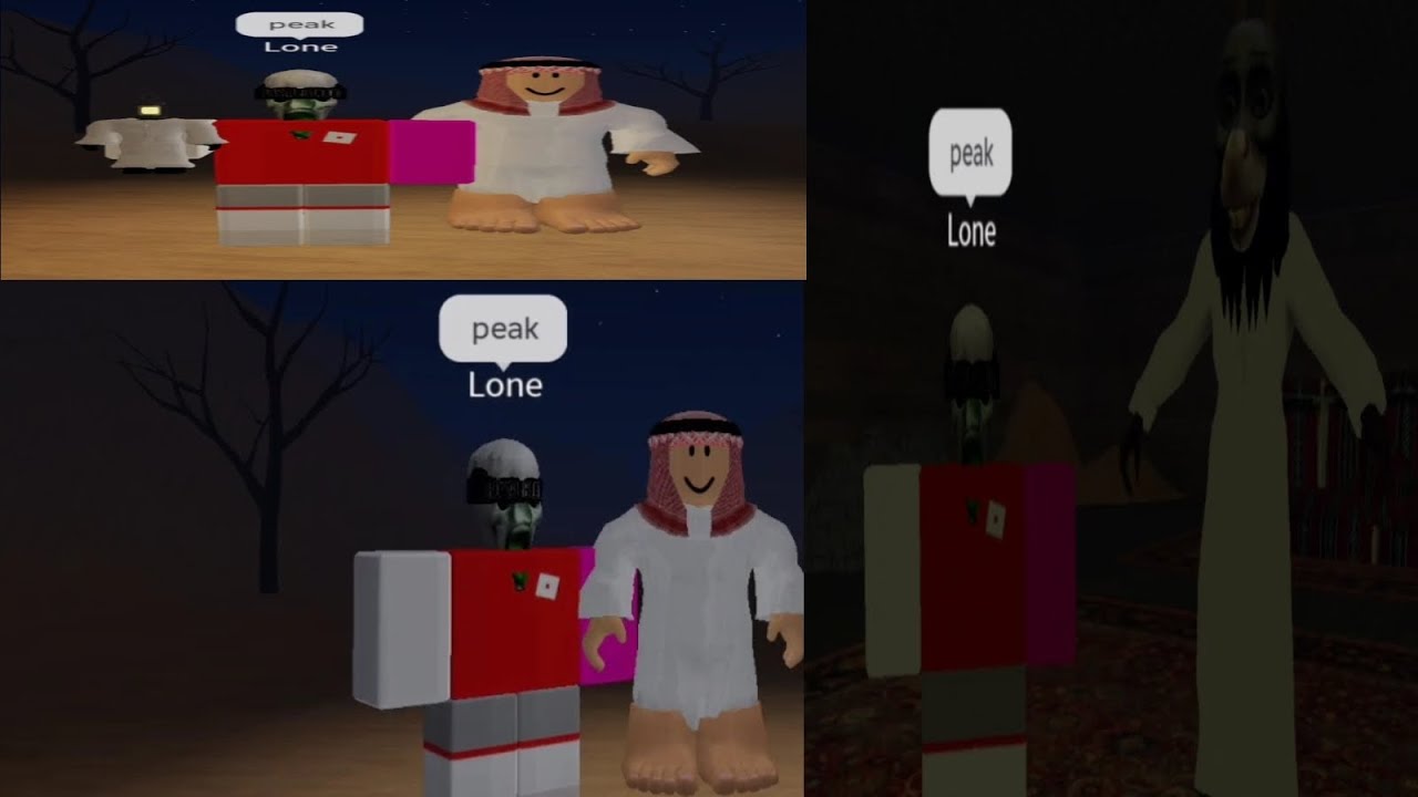 Random Roblox Arab Horror Game has FEET?😛👅👅
