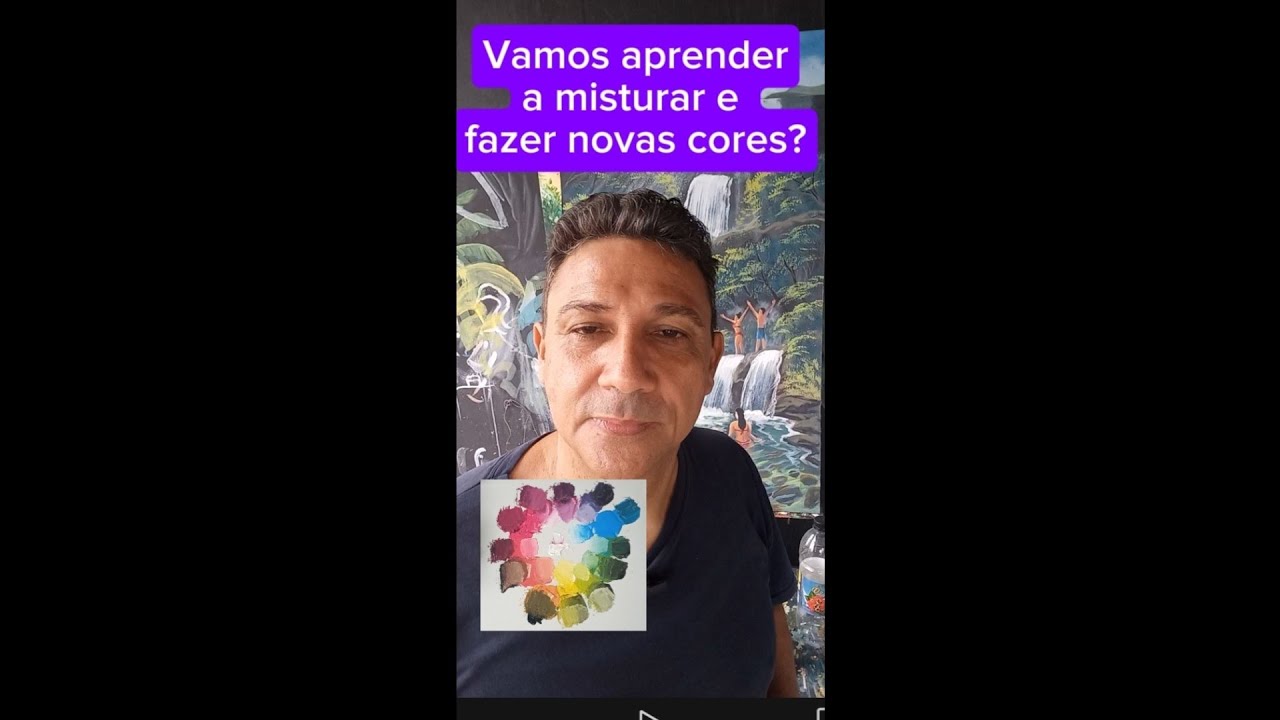 MISTURANDO E CRIANDO CORES .