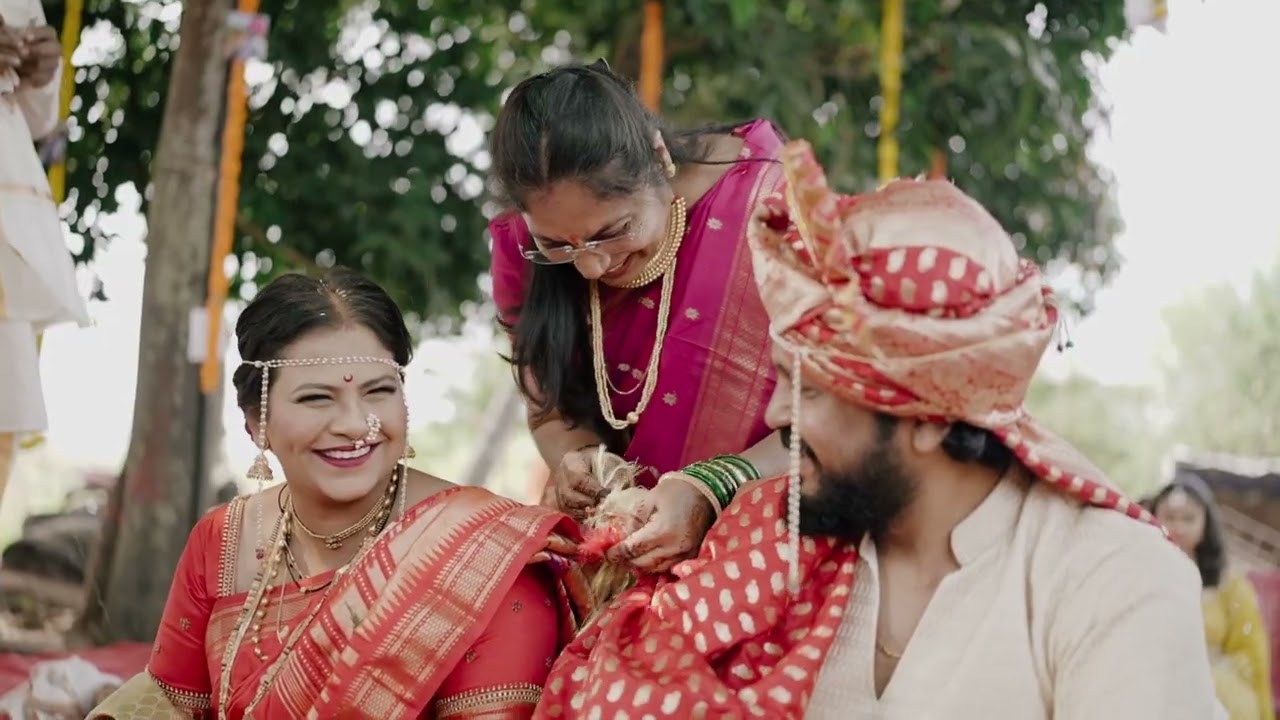 Nikita & Shreyas wedding at Wategaon trailer