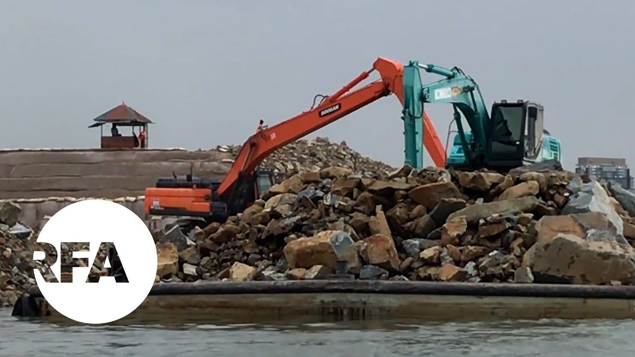 Cambodian Tycoon&rsquo;s Company Reclaims Land in Mekong for Satellite City