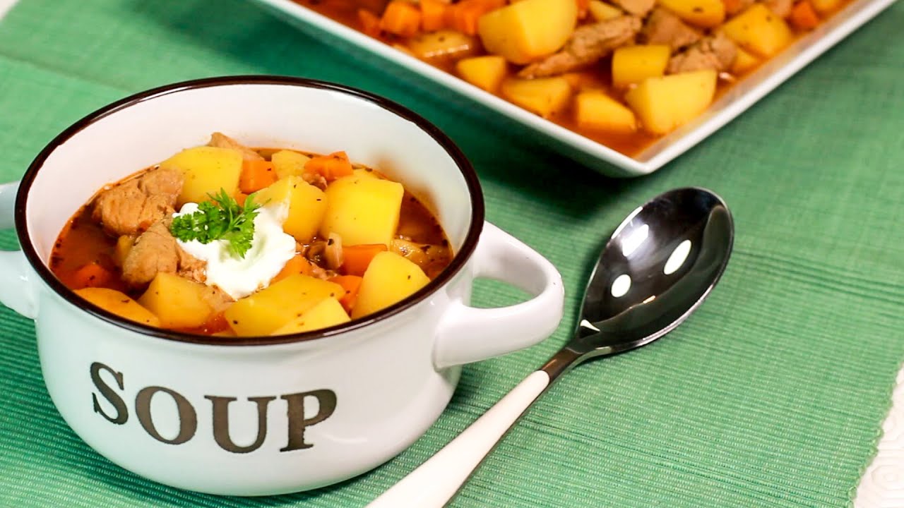 ZHARKOJE oder RUSSIAN STEW - russisches Kartoffelgulasch