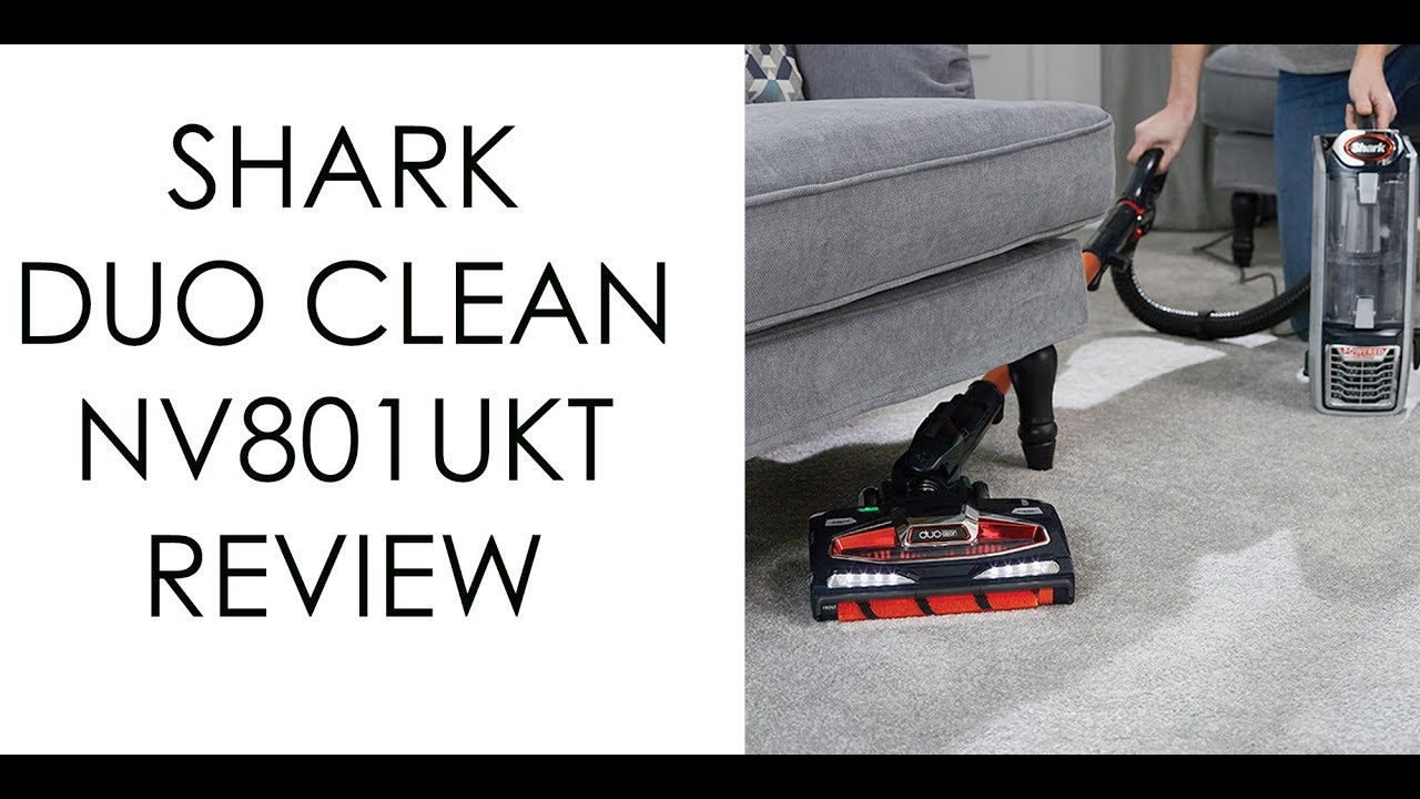 SHARK DUO CLEAN NV801UKT WITH LIFT AWAY DETAILED REVIEW @sharkcleanuk