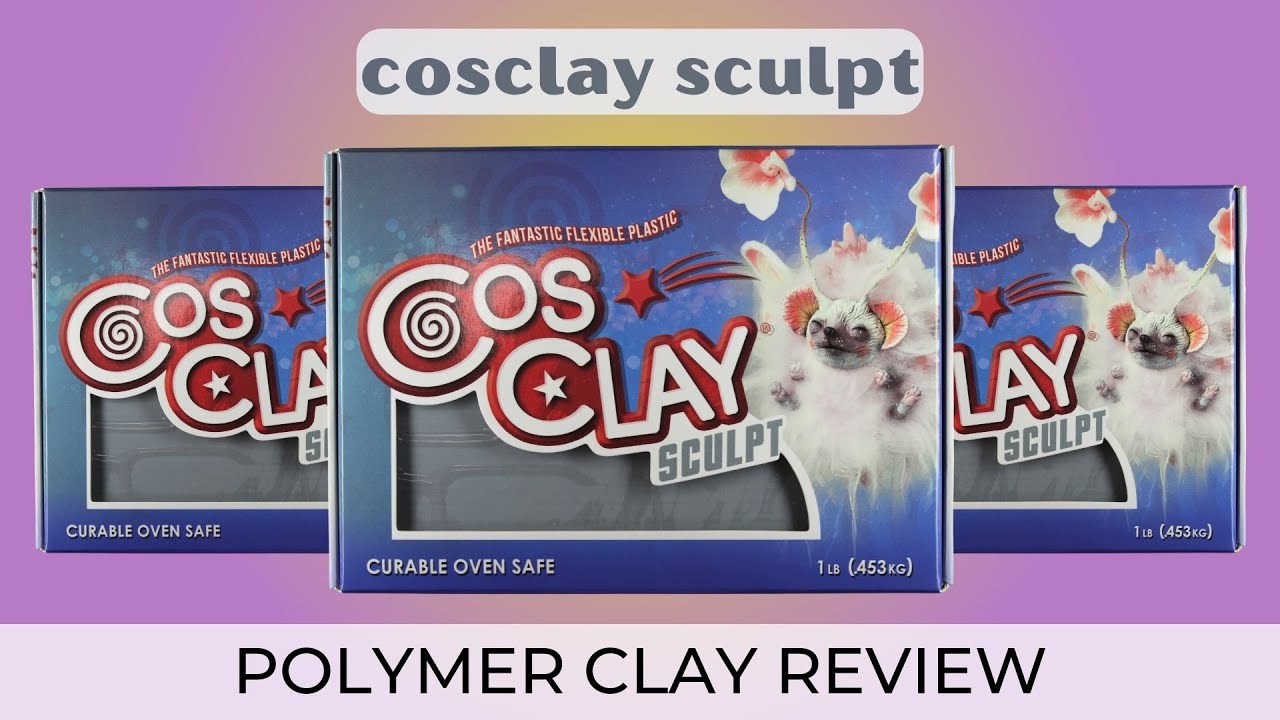 FLEXIBLE POLYMER CLAY THAT WILL CHANGE YOUR LIFE: Cosclay Sculpt Review!