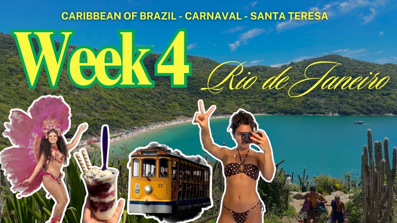 Last Week In Brazil: Santa Teresa &. Arraial Do Cabo🌊🌺