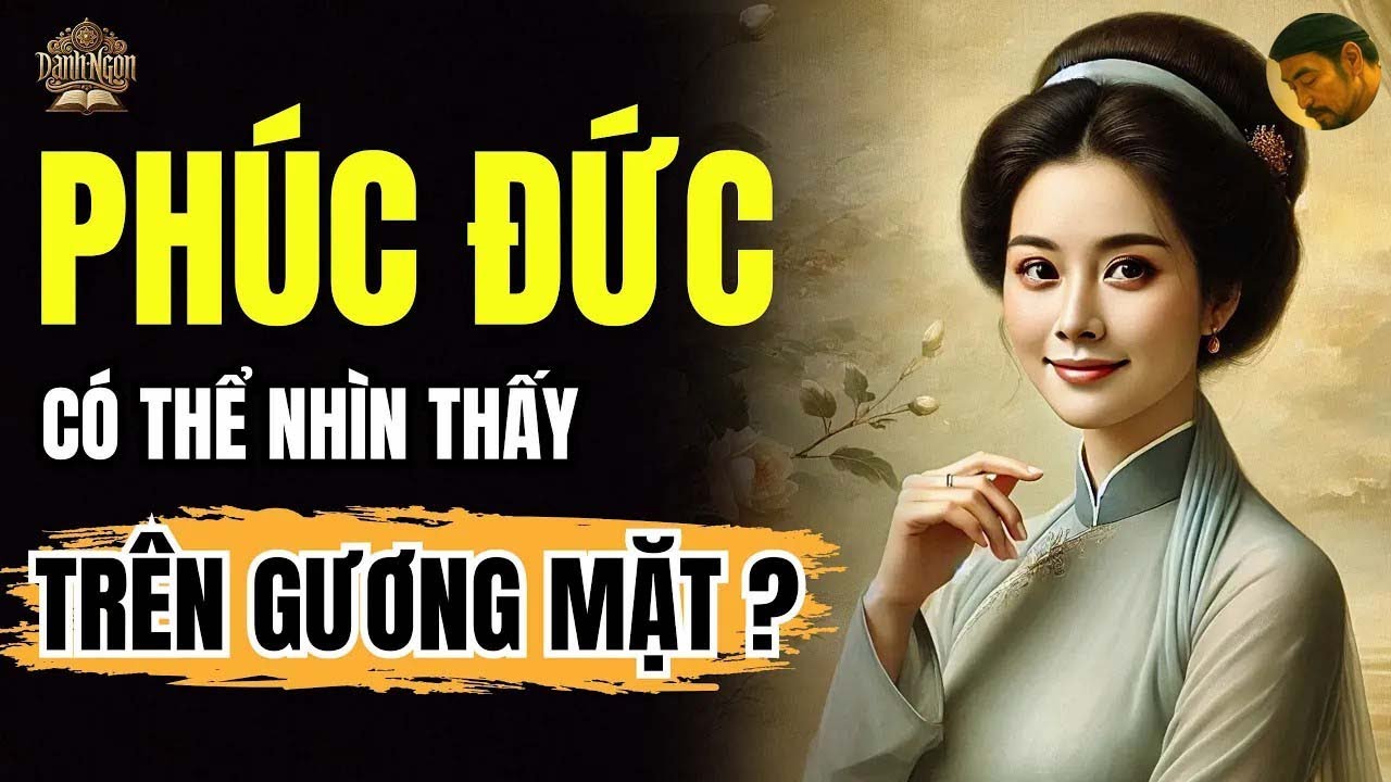 PHÚC ĐỨC CÓ THỂ NHÌN THẤY TRÊN GƯƠNG MẶT     DANH NGÔN CỔ