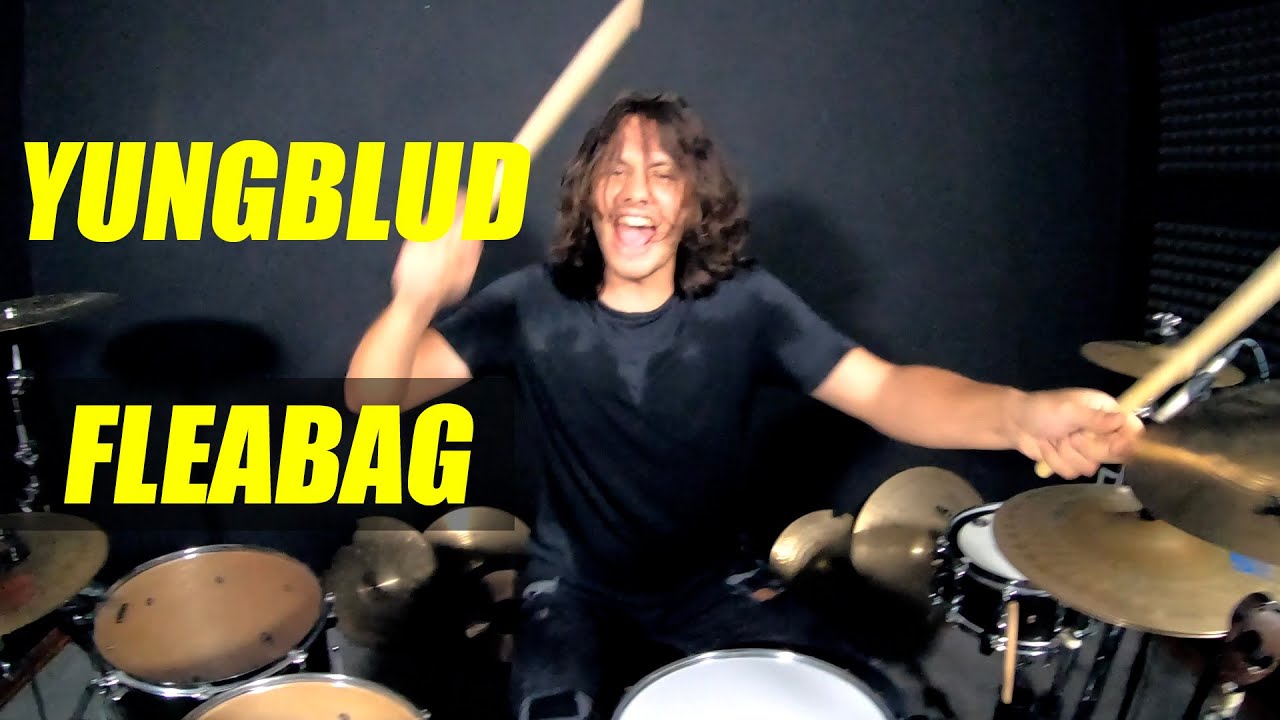 YUNGBLUD - FLEABAG | Drum Cover by Olivier Mannari