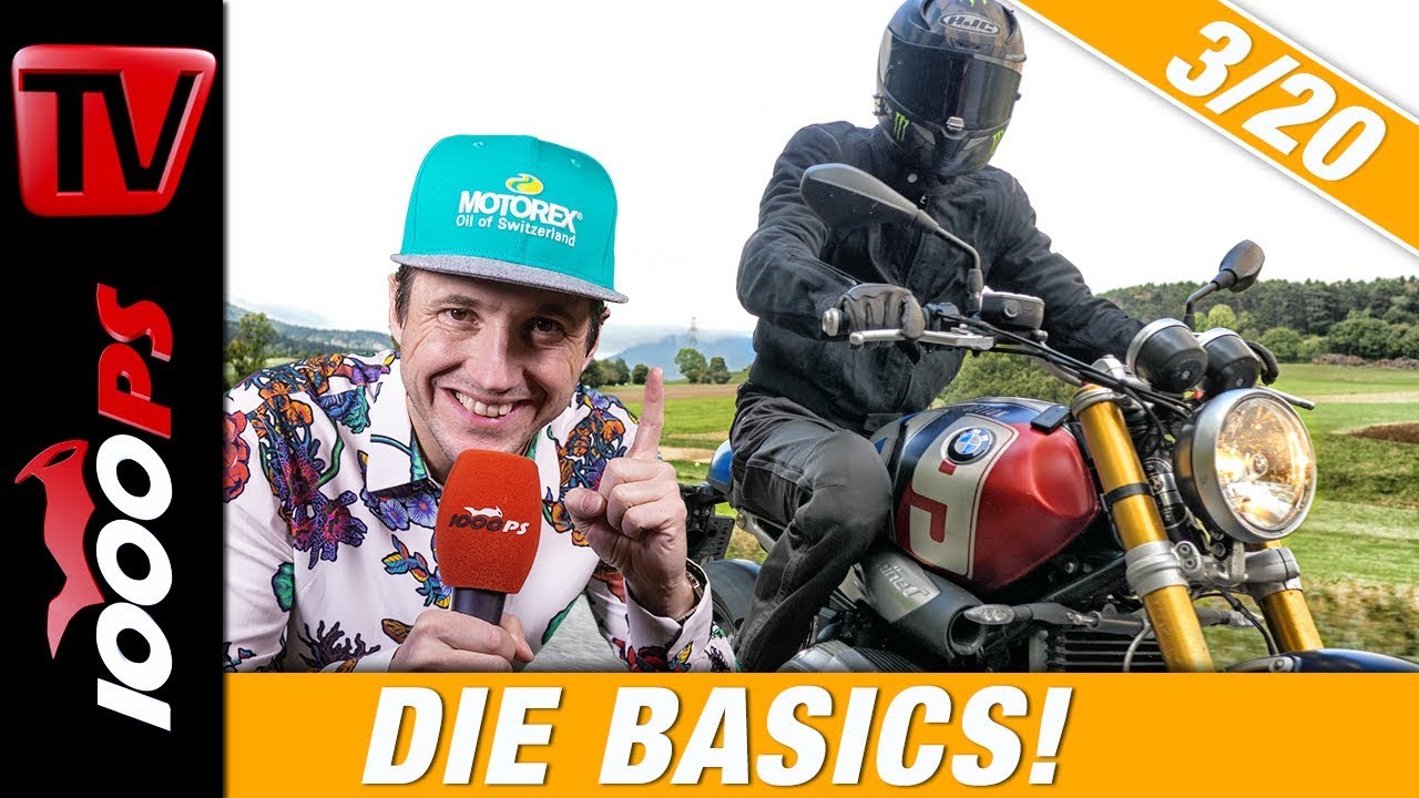 Kupplung, Bremse, Gasgriff, Lenker - Das Zusammenspiel der Motorrad Bedienelemente! 3/20