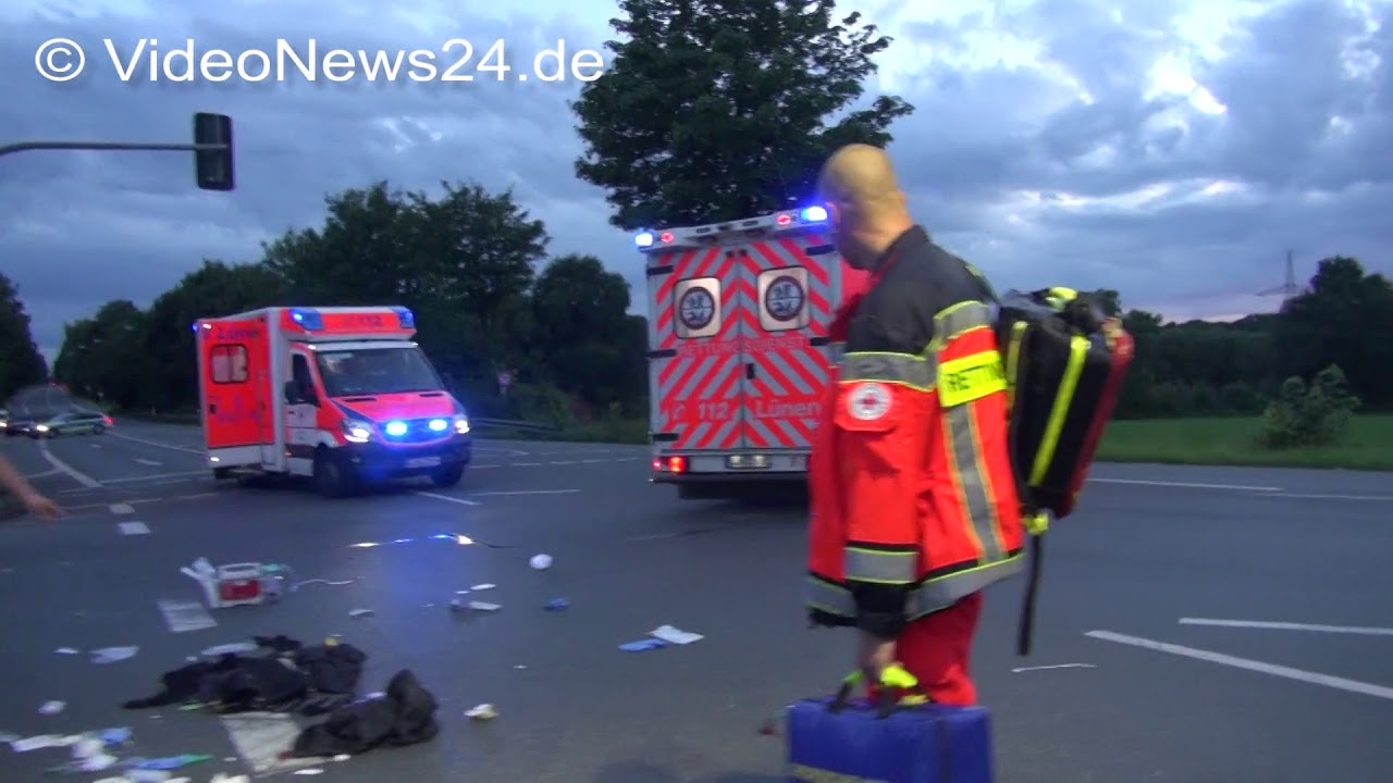 30.07.2017 - VN24 - Zwei junge Tote nach Motorradunfall auf B236n in Lünen