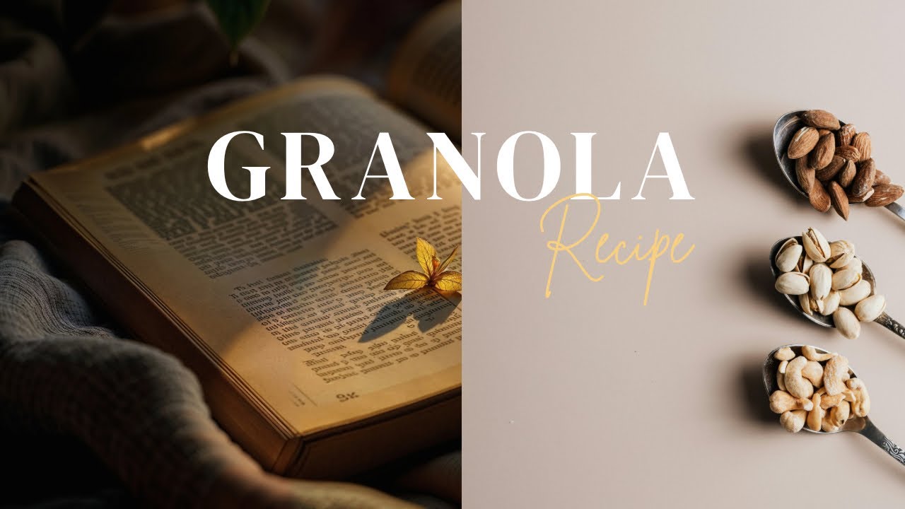Homemade Granola Recipe | I made this so you can make yours 