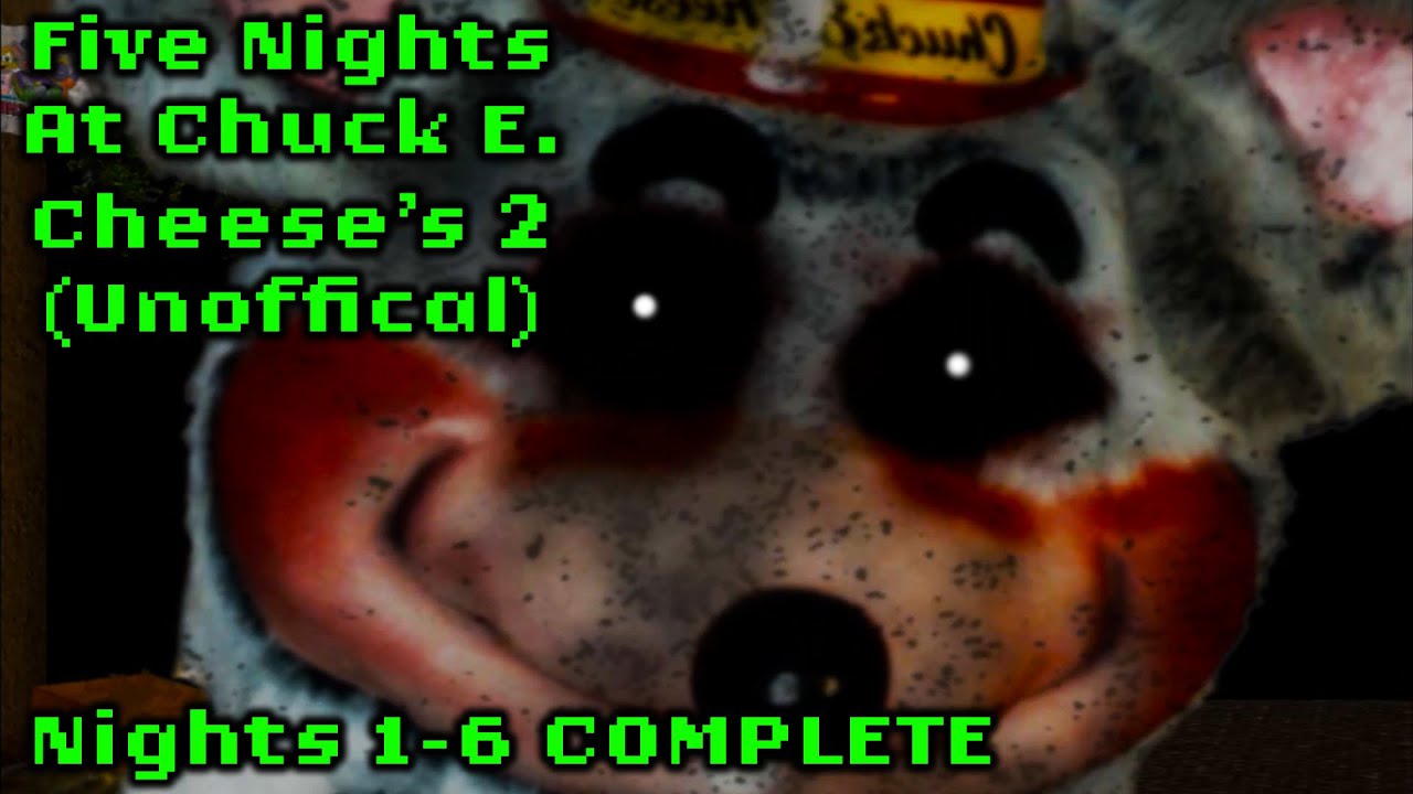Five Nights at Chuck E. Cheese's 2 (неофициально) | Ночи 1-6 (полная версия) [FNAF Fan Games 2025]