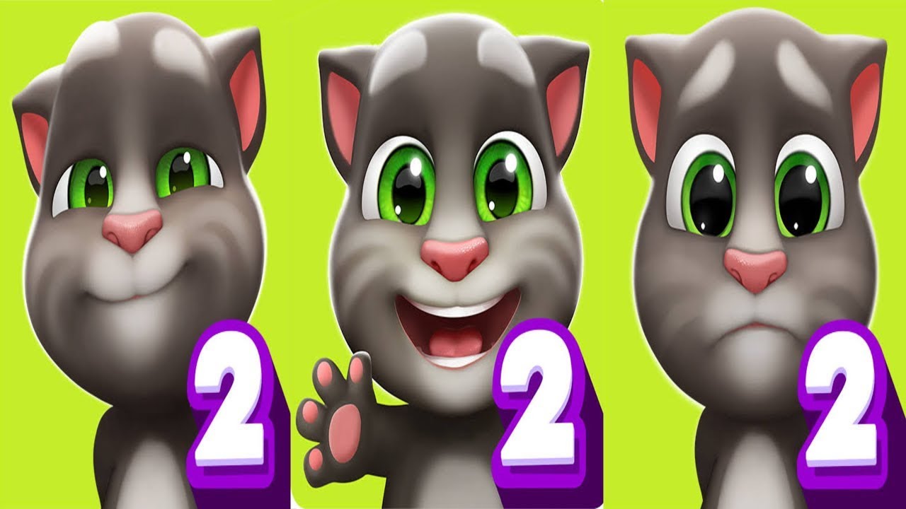 Three Red Colors | Lucky Vs Tracksuit Vs Jolly | My Talking Tom 2 Vs My Talking Tom 2