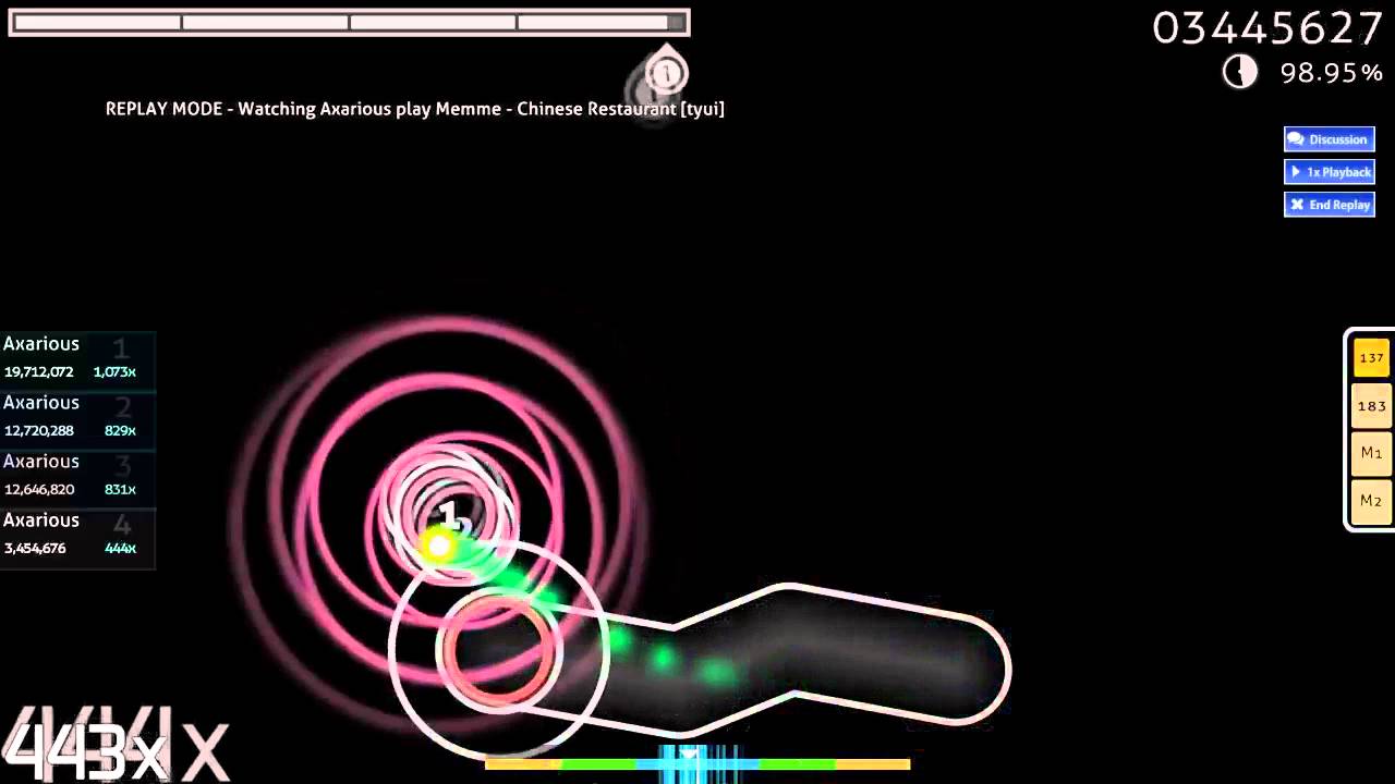 [osu!] Memme - Chinese Restaurant [tyui] S (Axarious)