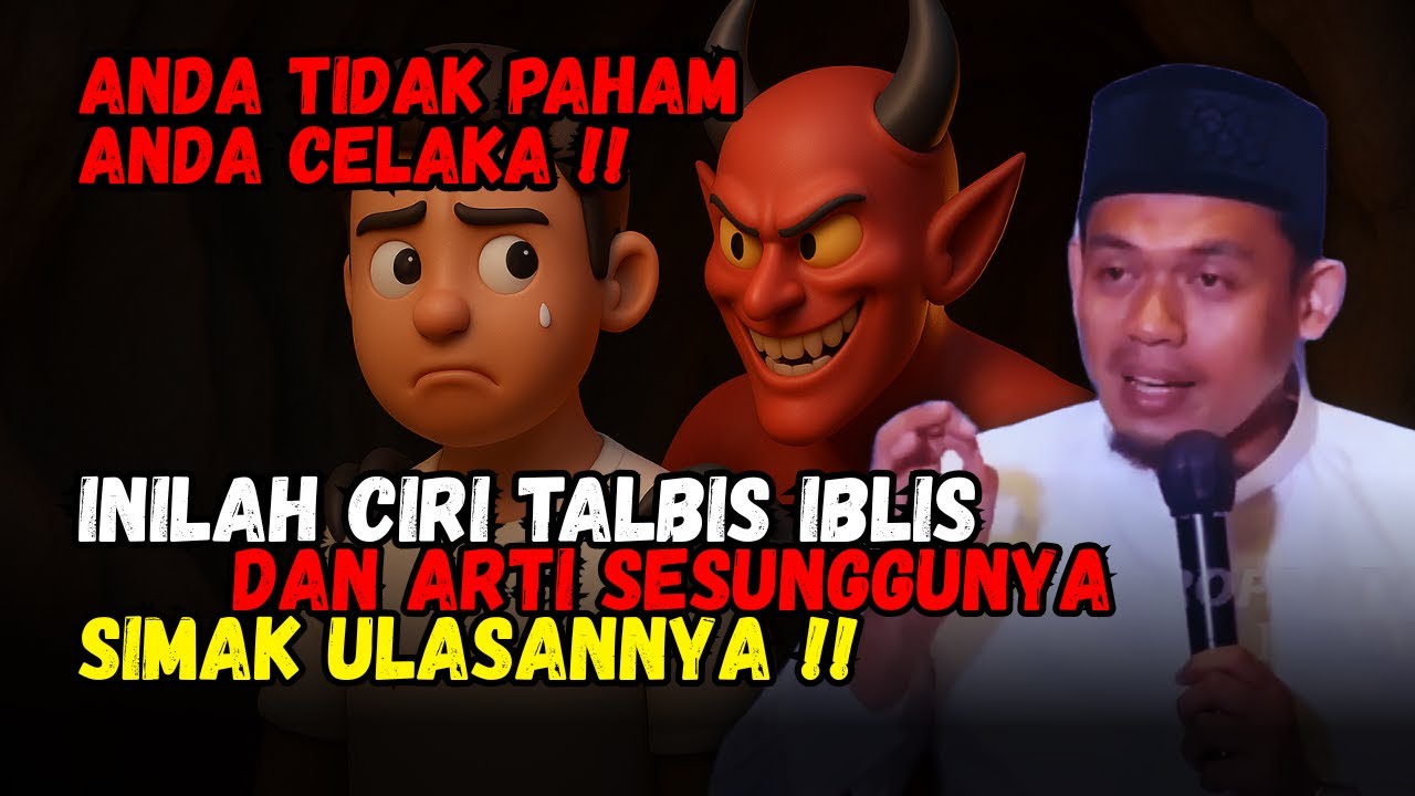 ANDA GAPAHAM BAHAYA‼️INILAH CIRI TABIS IBLIS !!! - BUYA ARRAZY HASYIM