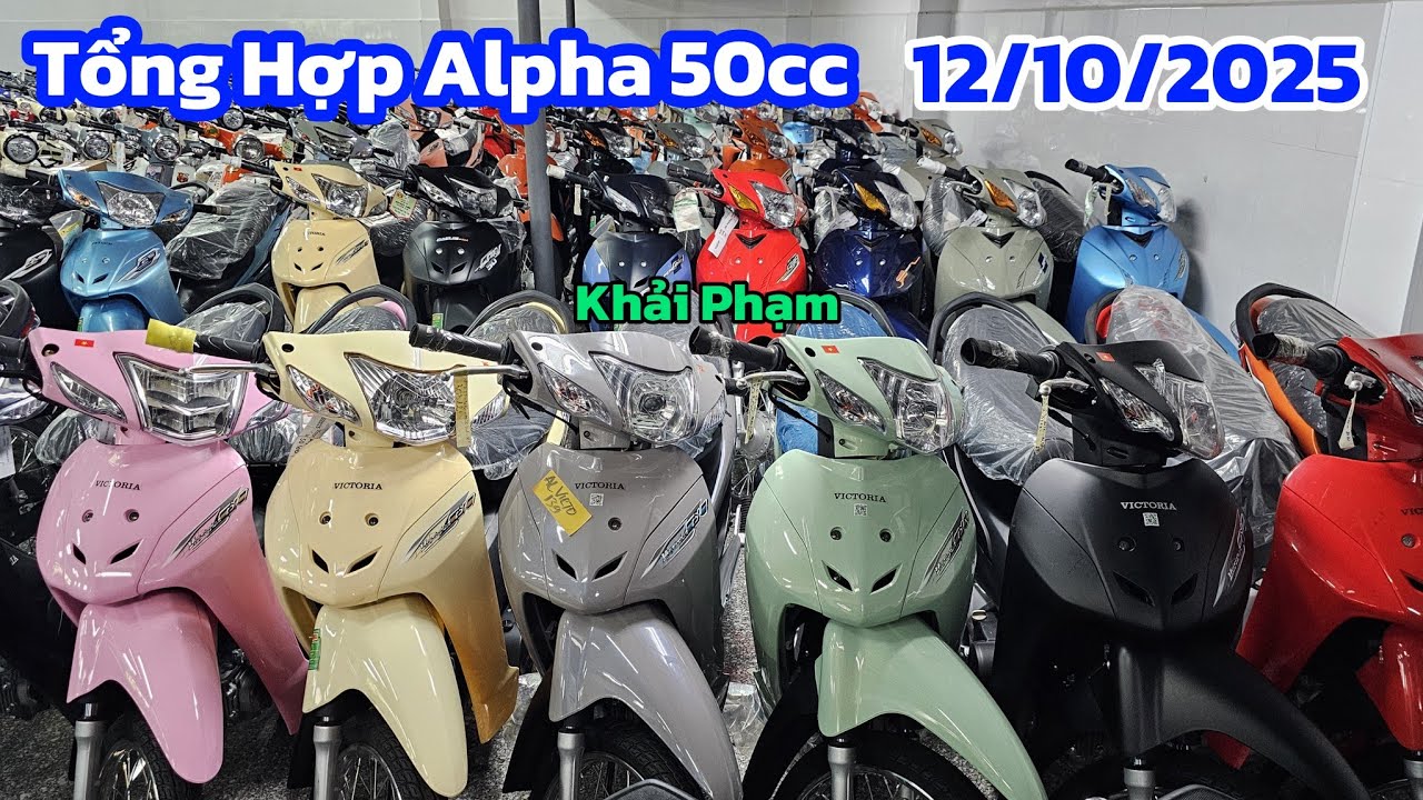 Báo giá tổng hợp Wave alpha 50cc mới nhất ngày 12/10 tại CH Mai Duyên. Khải Phạm #alpha #wave #50cc 