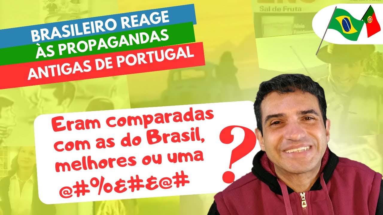 Brasileiro reage às publicidades portuguesas vintage, as propagandas antigas de portugal.