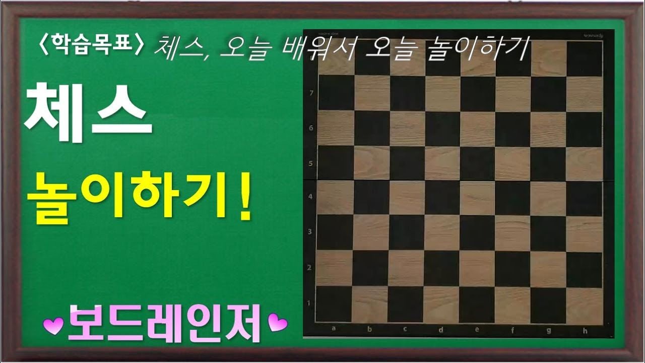 43-2. 체스 플레이 영상