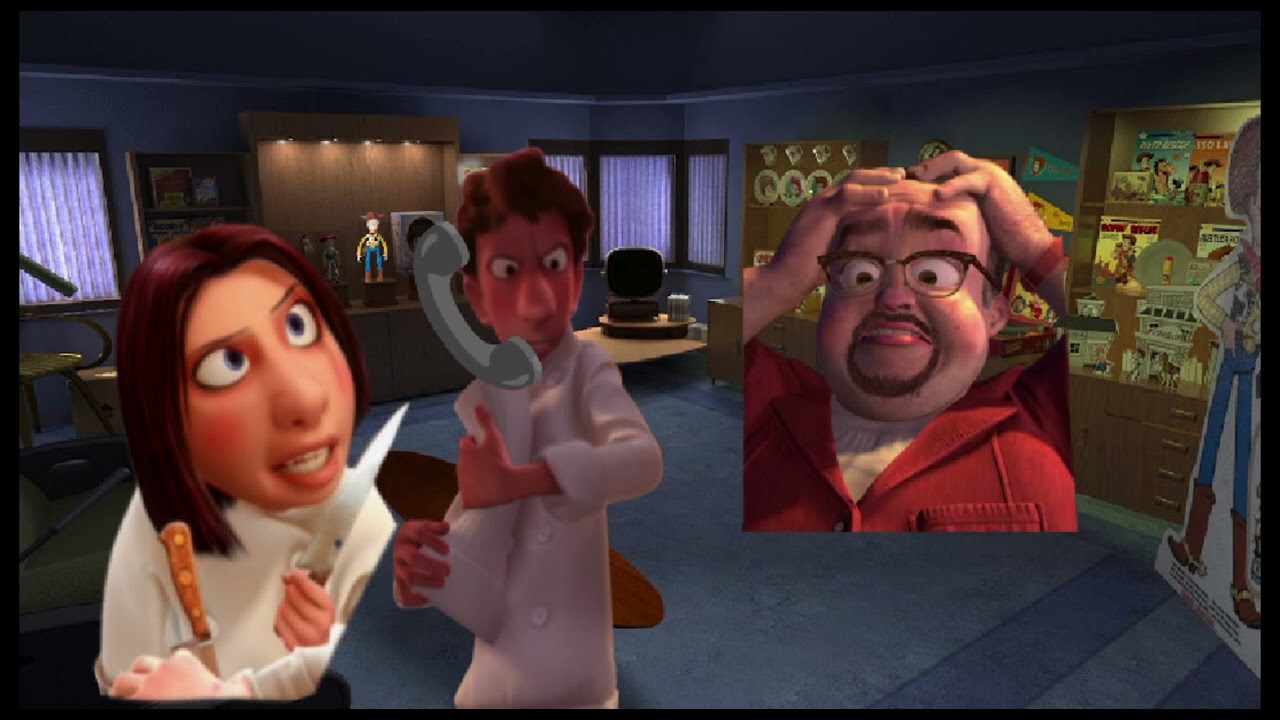 Al get arrested for stealing Woody toy story 2 au 