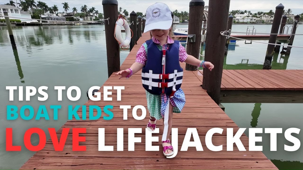 How to Get Boat Kids to LOVE❣️Wearing a Life Jacket Boating🛟