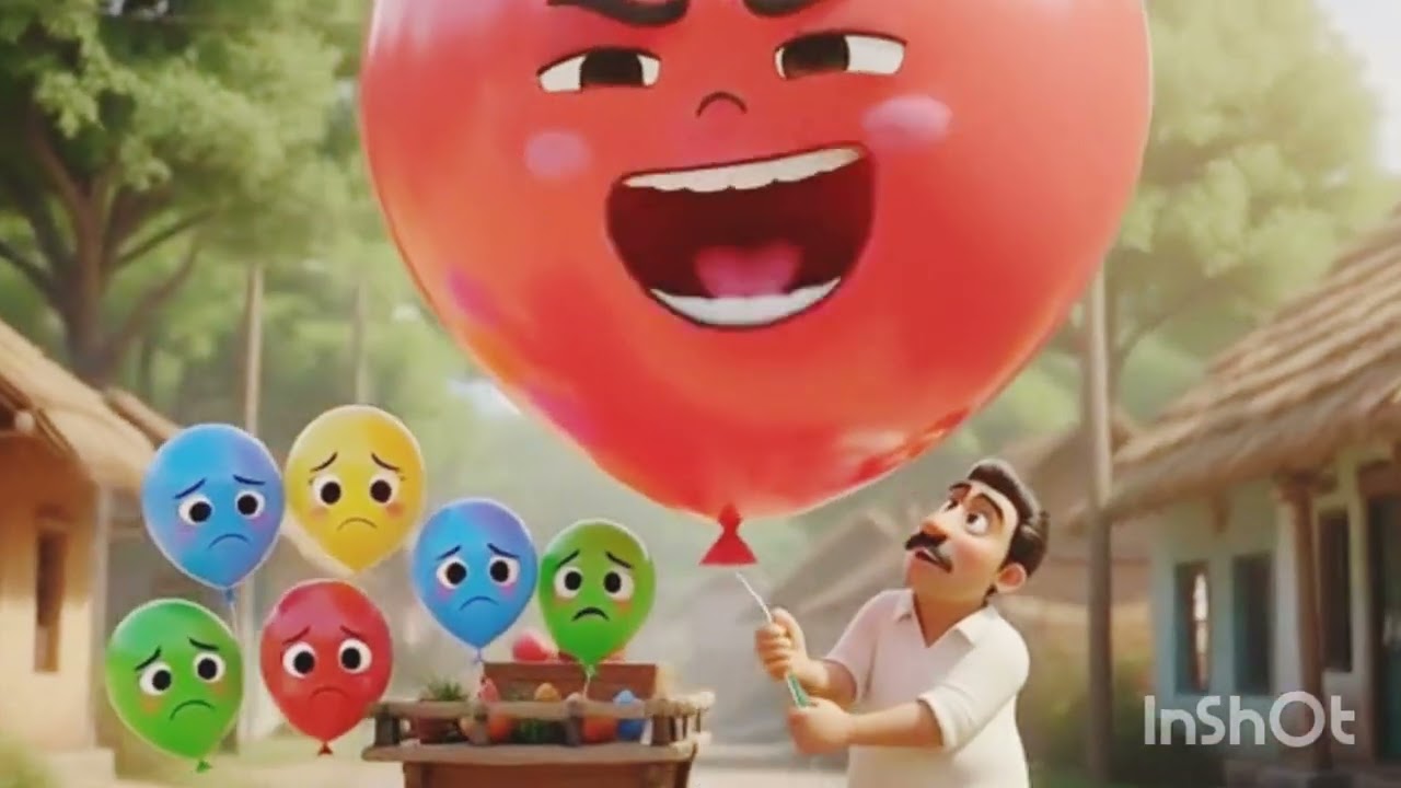 பேராசை பிடித்த பலூன் | Greedy Balloon Story in Tamil | Kids Moral Story