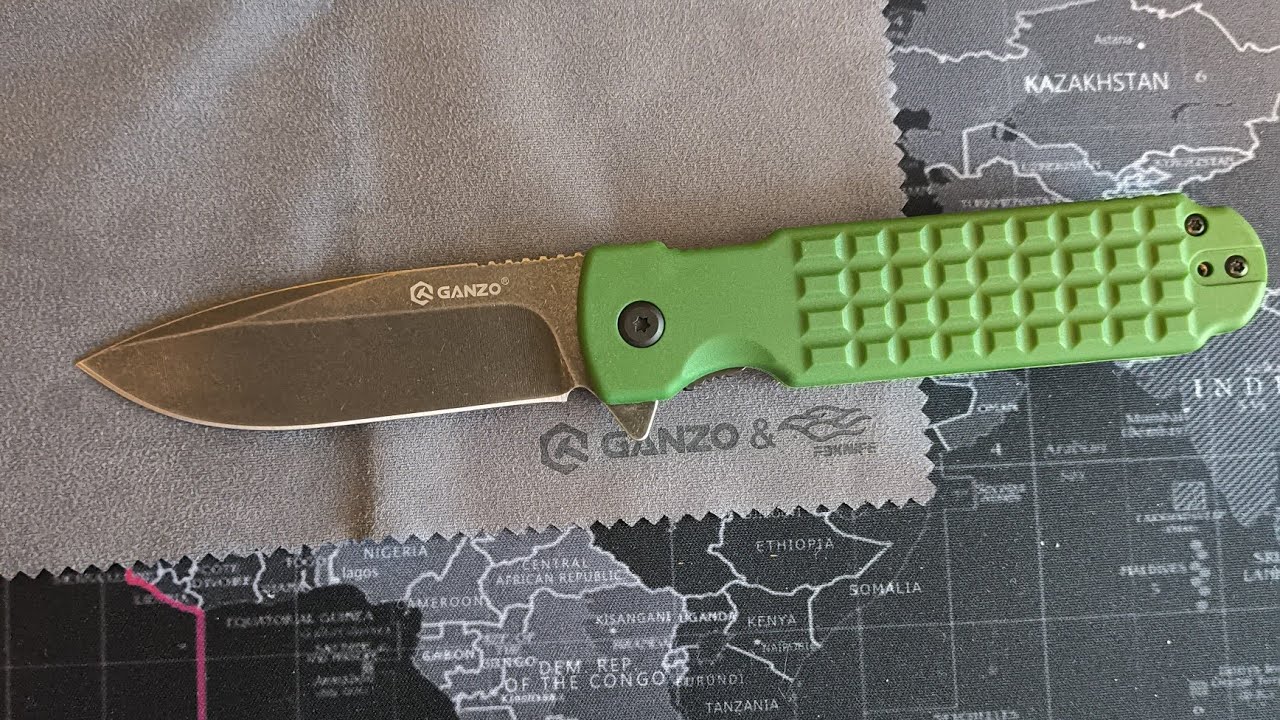 GANZO G627 нож на сдачу!!) тактик как он есть, даже клипса не блестит!)