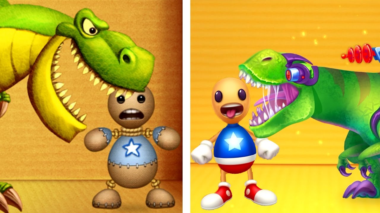 T-Rex vs Buddyman | Kick the Buddy Forever New Update 2021#KicktheBuddy