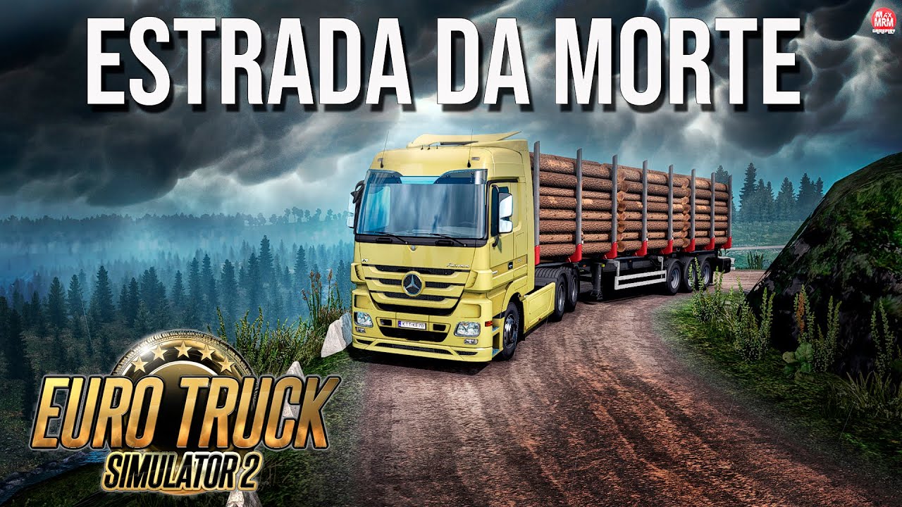 EURO TRUCK SIMULATOR 2 - ESTRADA DA MORTE PELA PRIMEIRA VEZ de Volante Logitech G923 | Modo Online