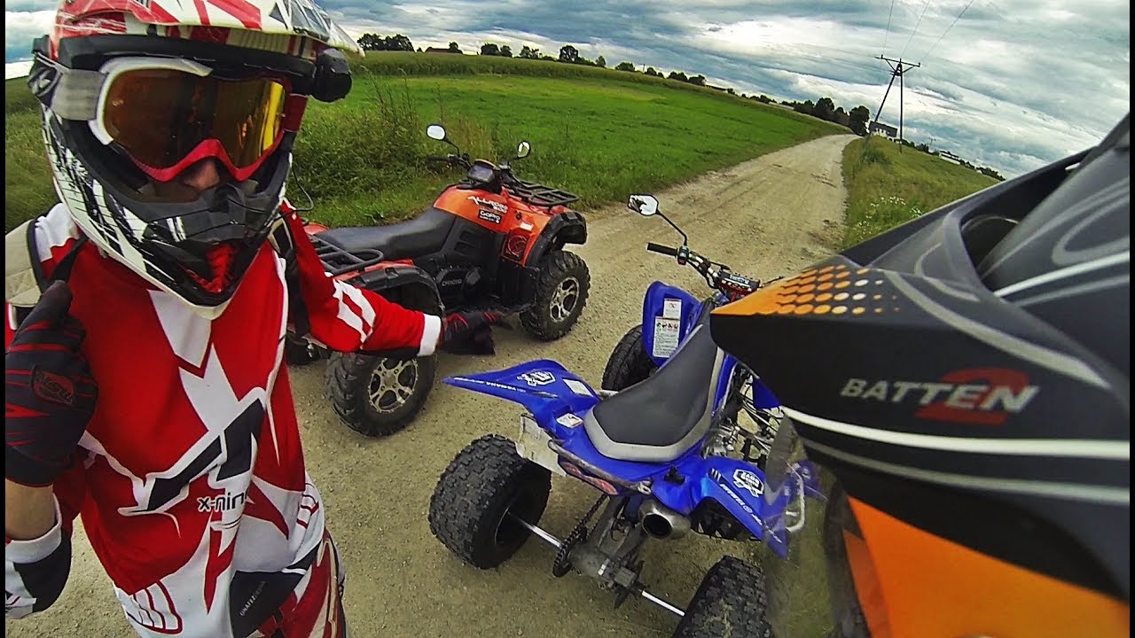 QuadVlog #23 - Spie*dalaj z mojej ziemi! Bo Cię Odholuje! Wypadek - Yamaha Raptor 700