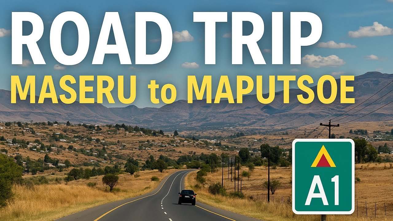 Discover Lesotho by Car: Stunning Maseru to Maputsoe Road Trip Experience #LesothoTravel #maseru