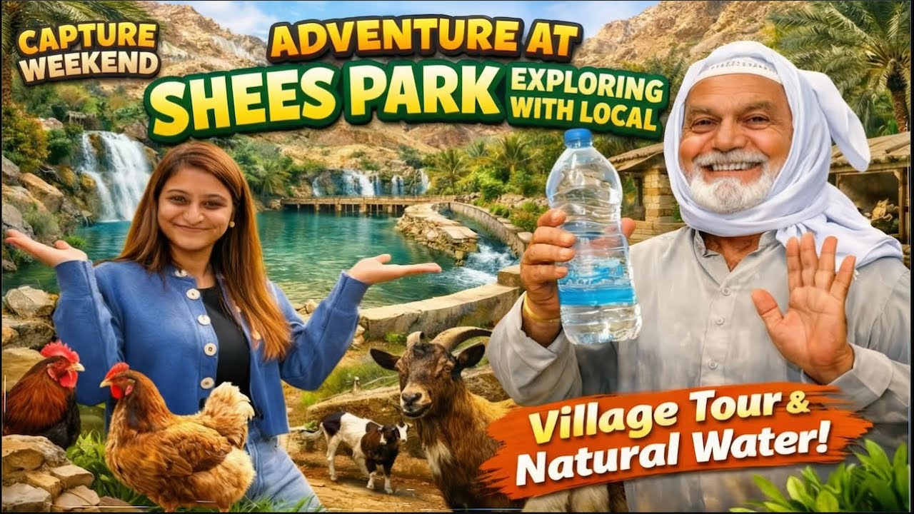 Sheesh Park Dubai | Unexpected Fun Before Dubai Safari 🦁 | Capture Weekend