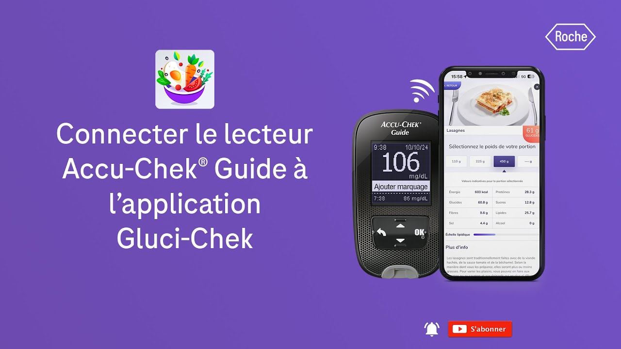📱Gluci-Chek : Comment connecter votre lecteur Accu-Chek® Guide à l’application ?📱