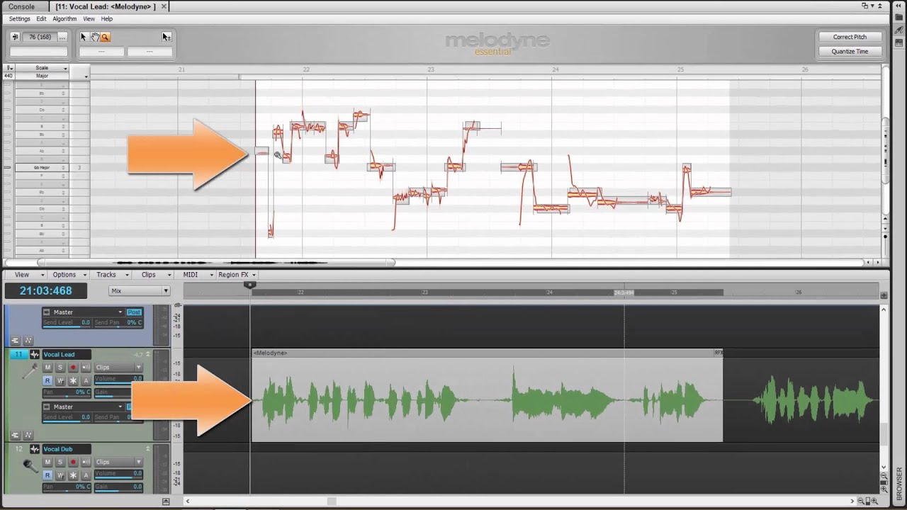 SONAR Get Started: Melodyne Essential