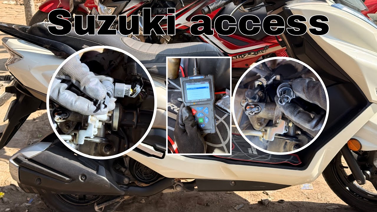 Suzuki access  scooty ki idl air RPM problem ko solve kase kare dekho￼