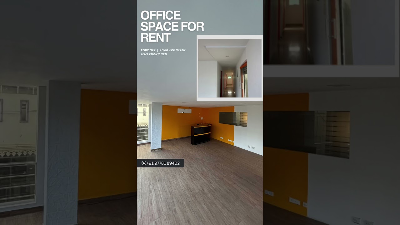 Semi furnished office space in kochi