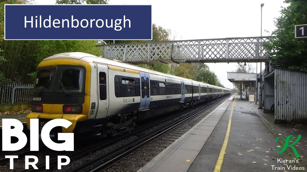 Trains at Hildenborough, SEML - 1/11/19