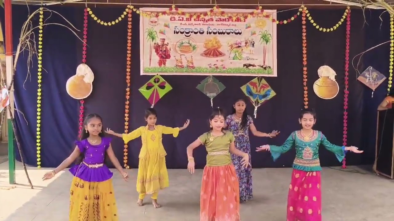 Sankranti Samburalu.. In our school 2026