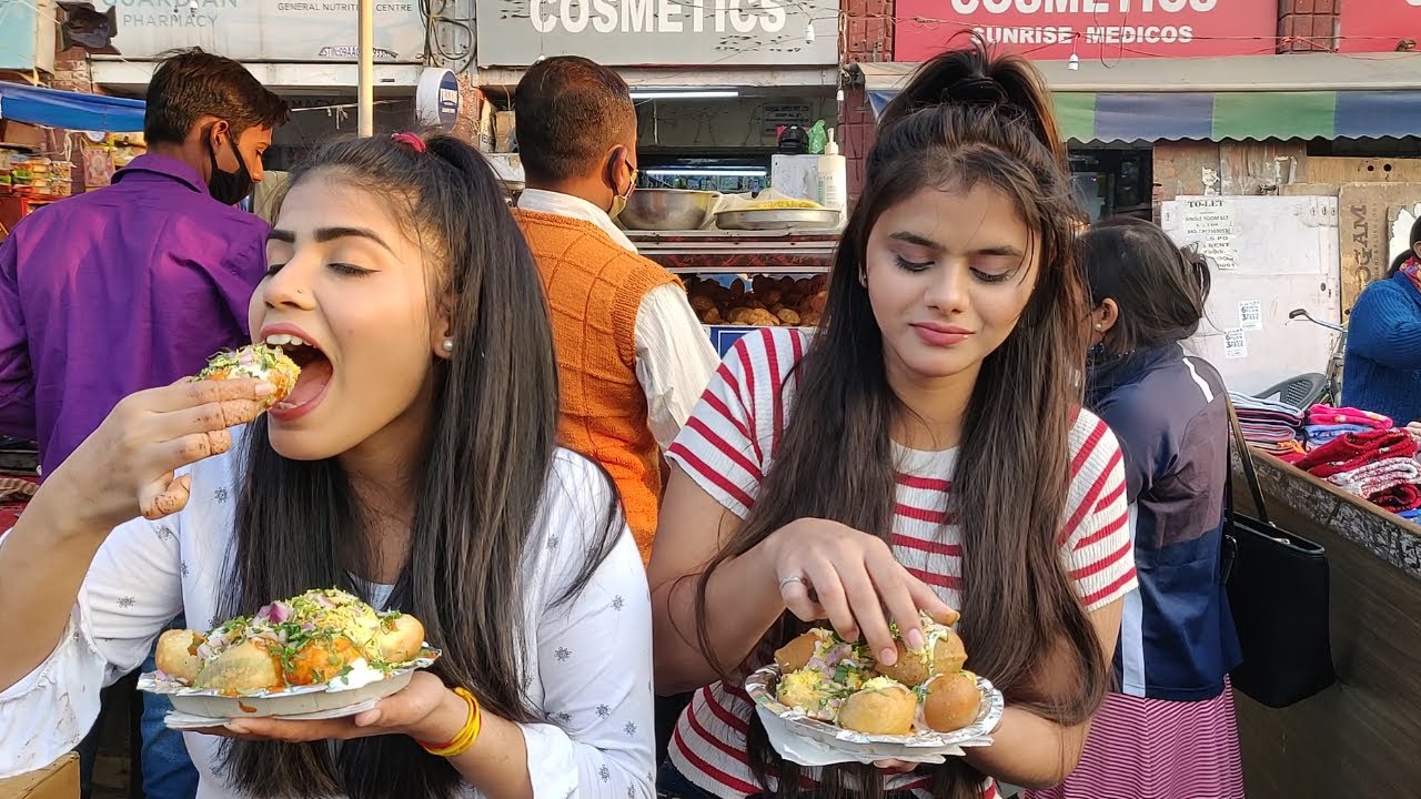 Golgappa Dahi Puri Eating Challenge | Golgappa Chaat Eating Competition | Golgappa Challenge