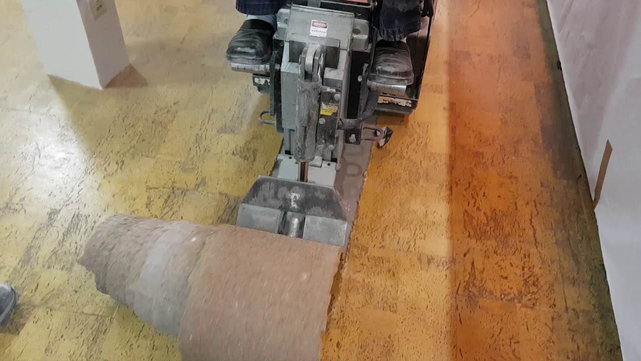 Kurk vloer verwijderen - Vloeren service Wolter 06-52649524