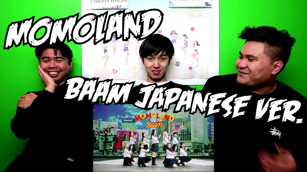 MOMOLAND - BAAM JAPANESE VER. MV REACTION (FUNNY FANBOYS)