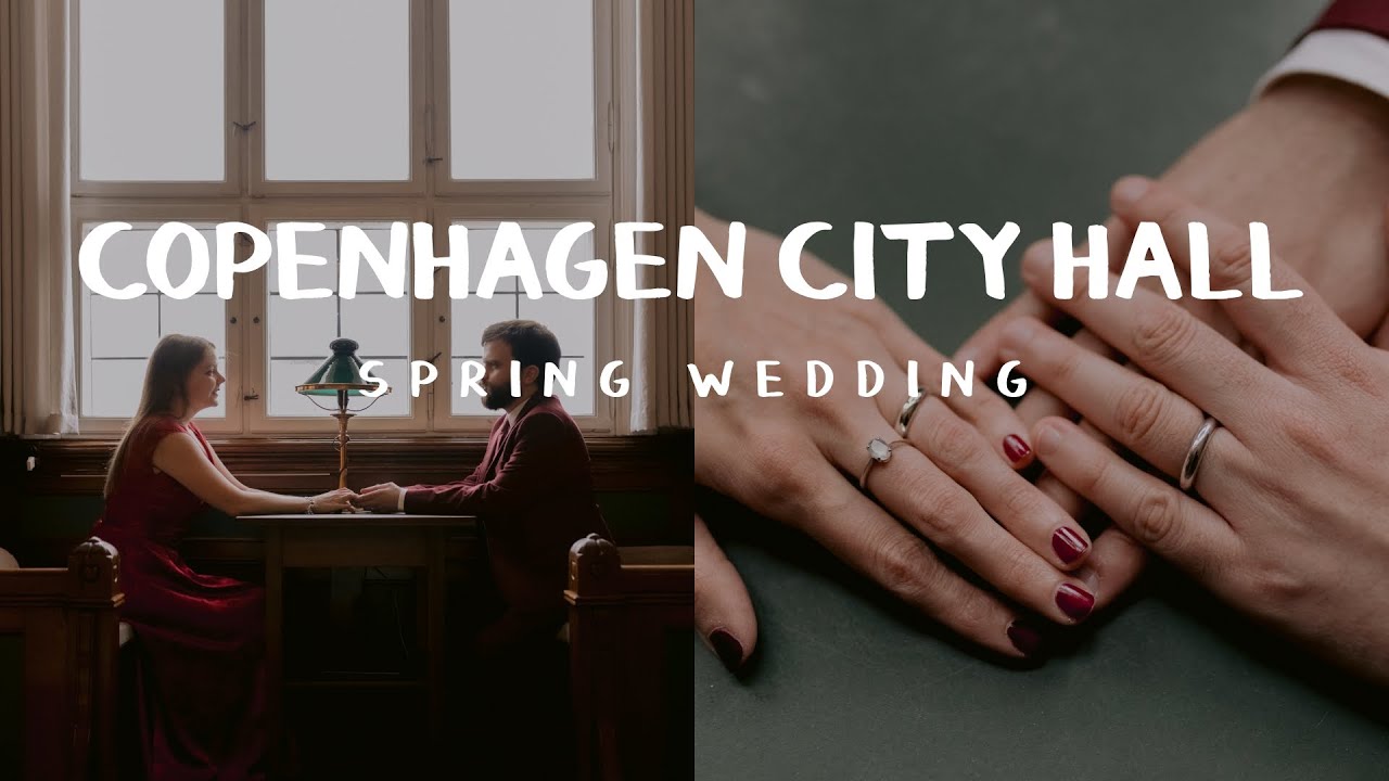 Copenhagen City Hall Wedding | R&aring;dhuspladsen | Botanisk Have
