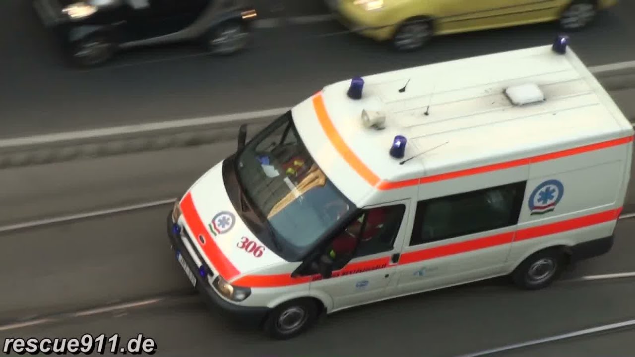 12x Ambulance Budapest